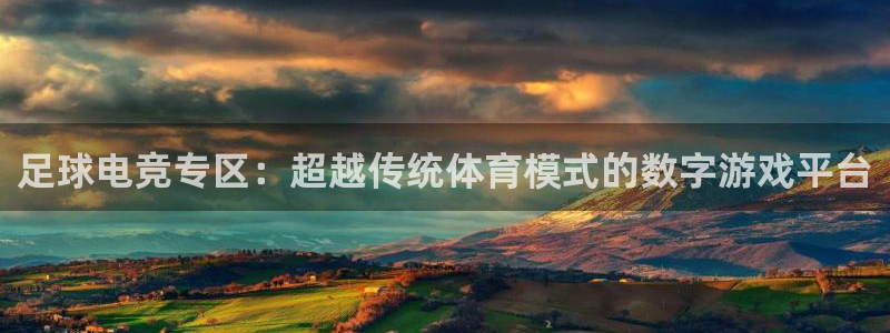 乐球直播间：足球电竞专区：超越传统体育模式的数字游戏平台