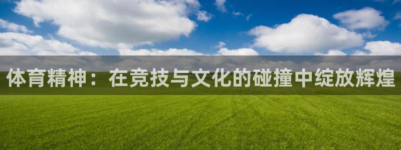  竞技宝会黑钱吗安全吗：体育精神：在竞技与文化的碰撞中绽放辉煌