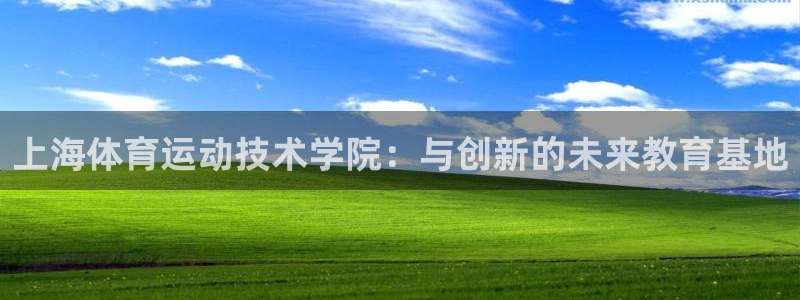 竞技宝可以玩什么平台不如哈哈电竞：上海体育运动技术学院：与创